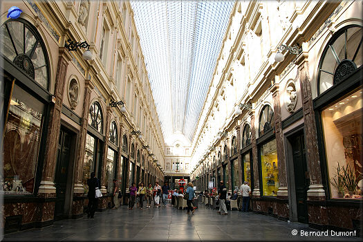Bruxelles : galeries St-Hubert