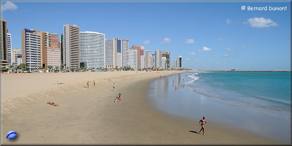Fortaleza, "Praia do Ideal" beach