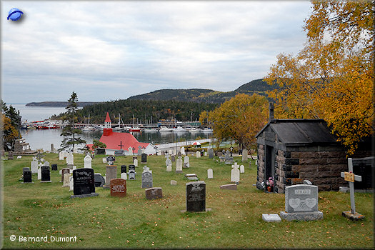 Tadoussac, the churchyard