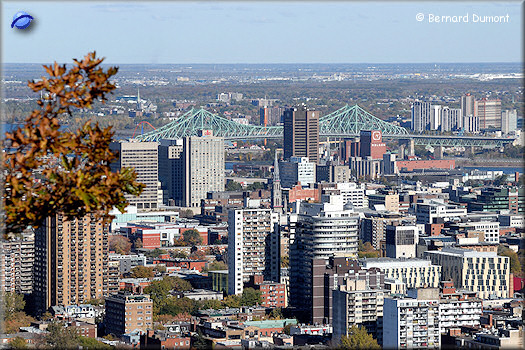 Montreal, view from Mont Royal