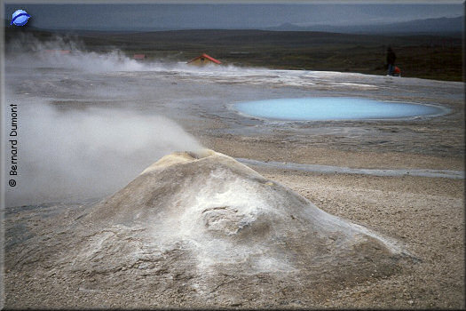 Hveravellir, sulfur cone