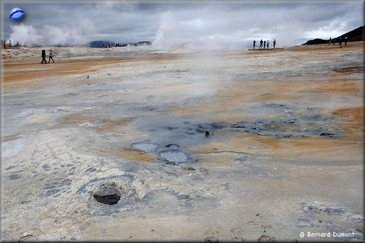 Hverarönd hydrothermal site, at the foot of Námafjall mount