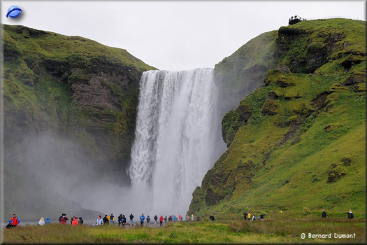Skógafoss waterfall