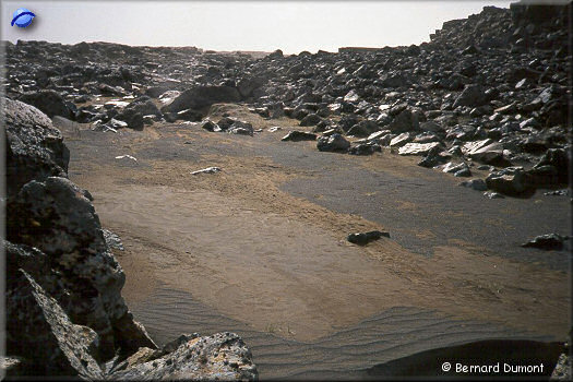 Lunar landscape in the centre of Iceland