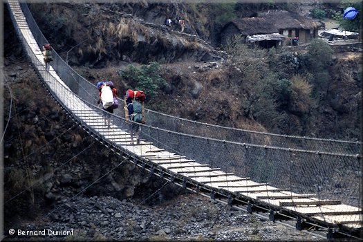 Bridge near Tatopani