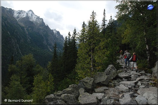 High Tatras : near Zamkovsky Tourist Chalet (Zamkovského Chata, 1450 m)