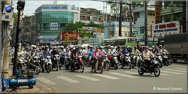 Ho Chi Minh City, motorcycles
